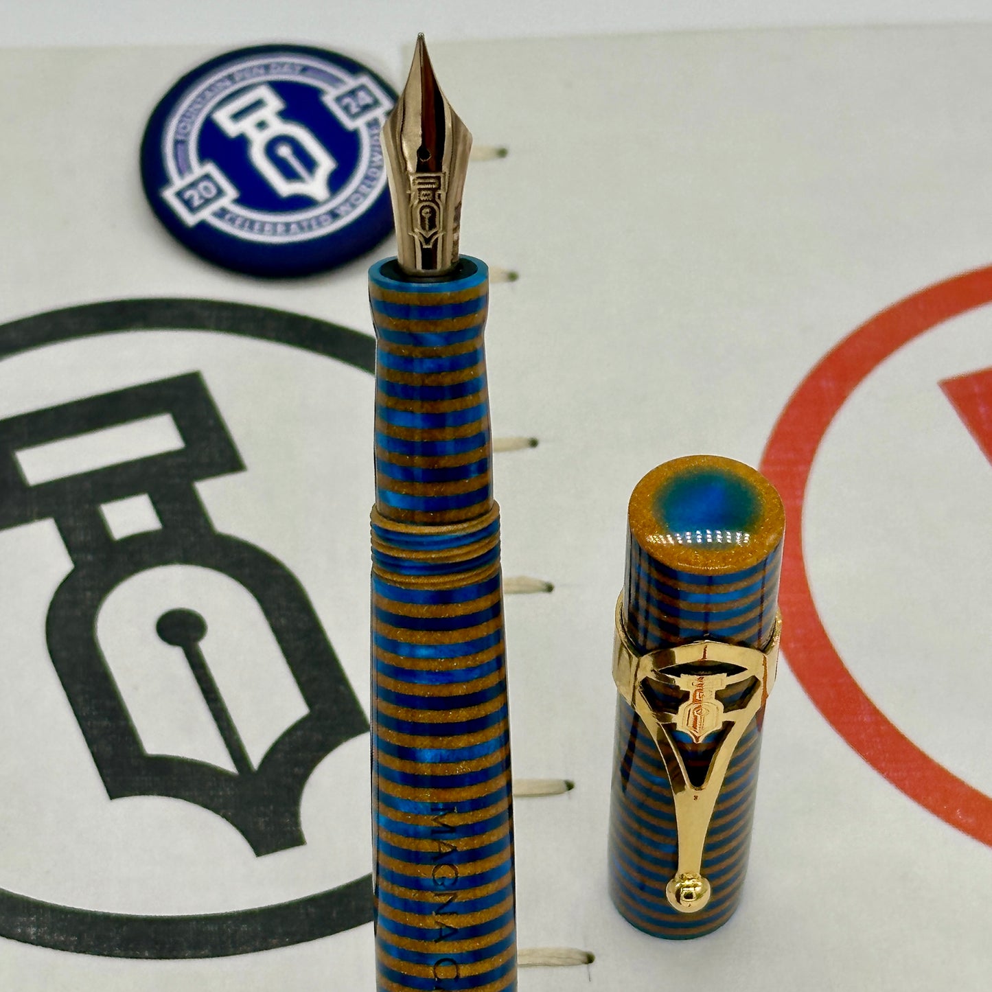 Magna Carta Mag 500 Blue Horizon Fountain Pen Day