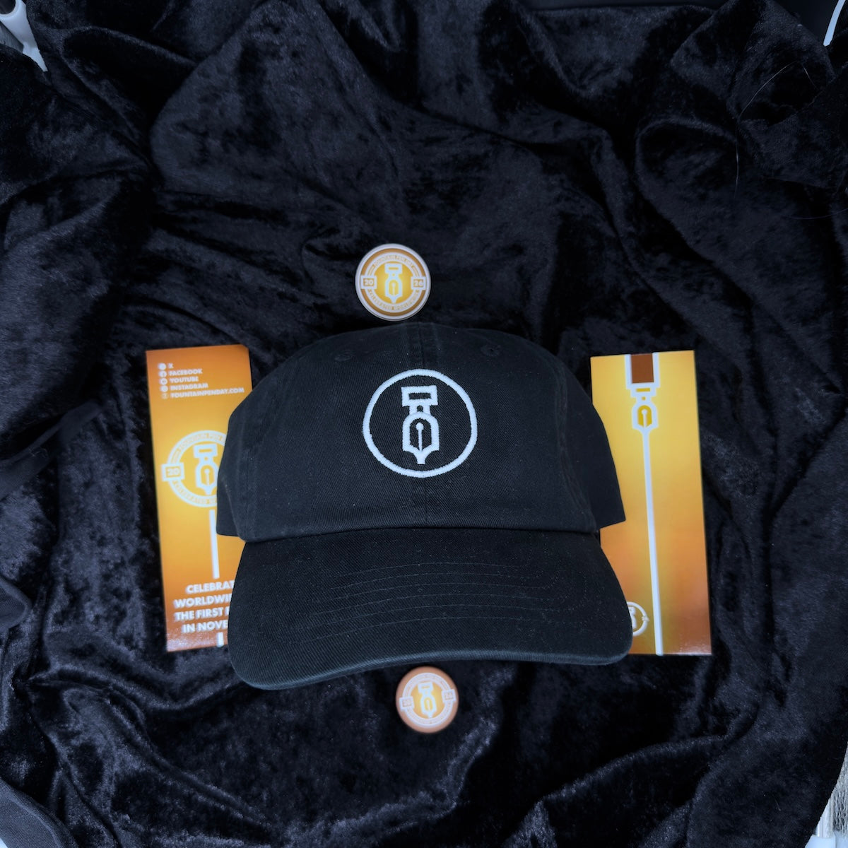 2026 Fountain Pen Day Hat - Black
