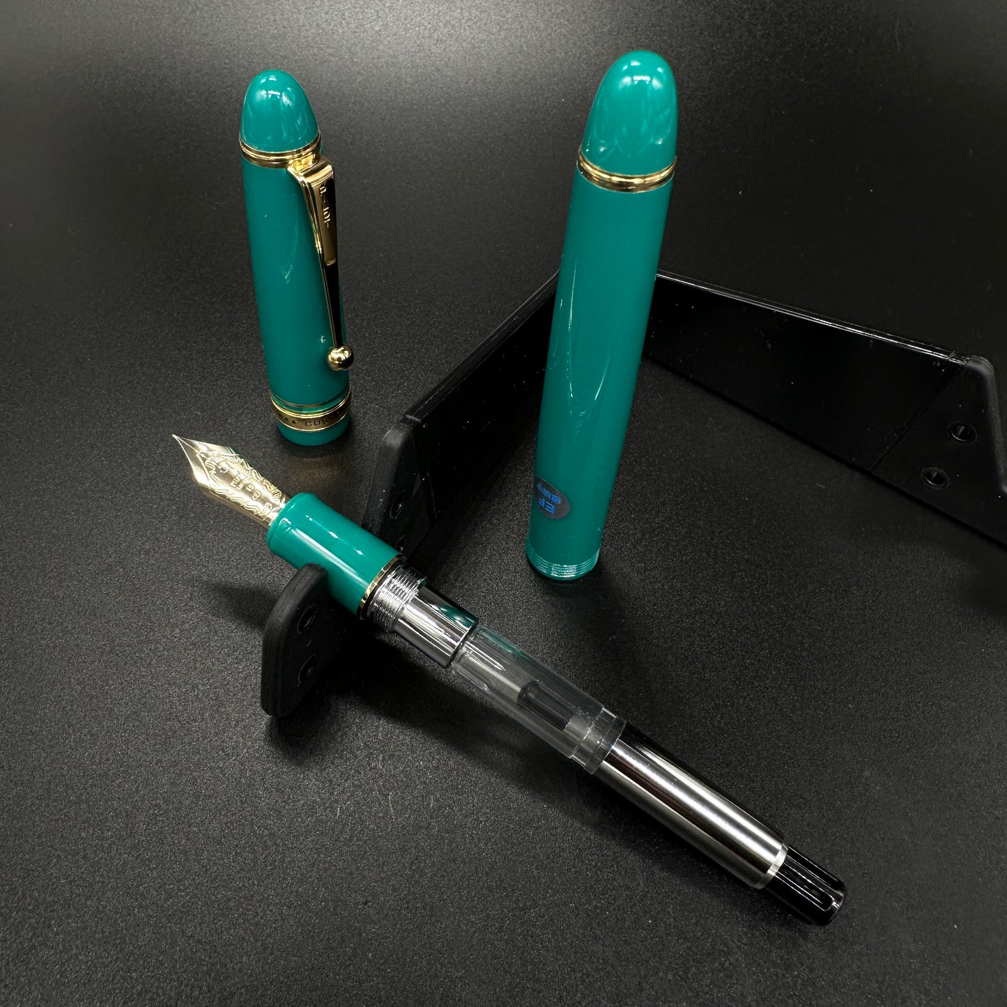 Pilot Custom 743 Fountain Pen - Verdigris - EF