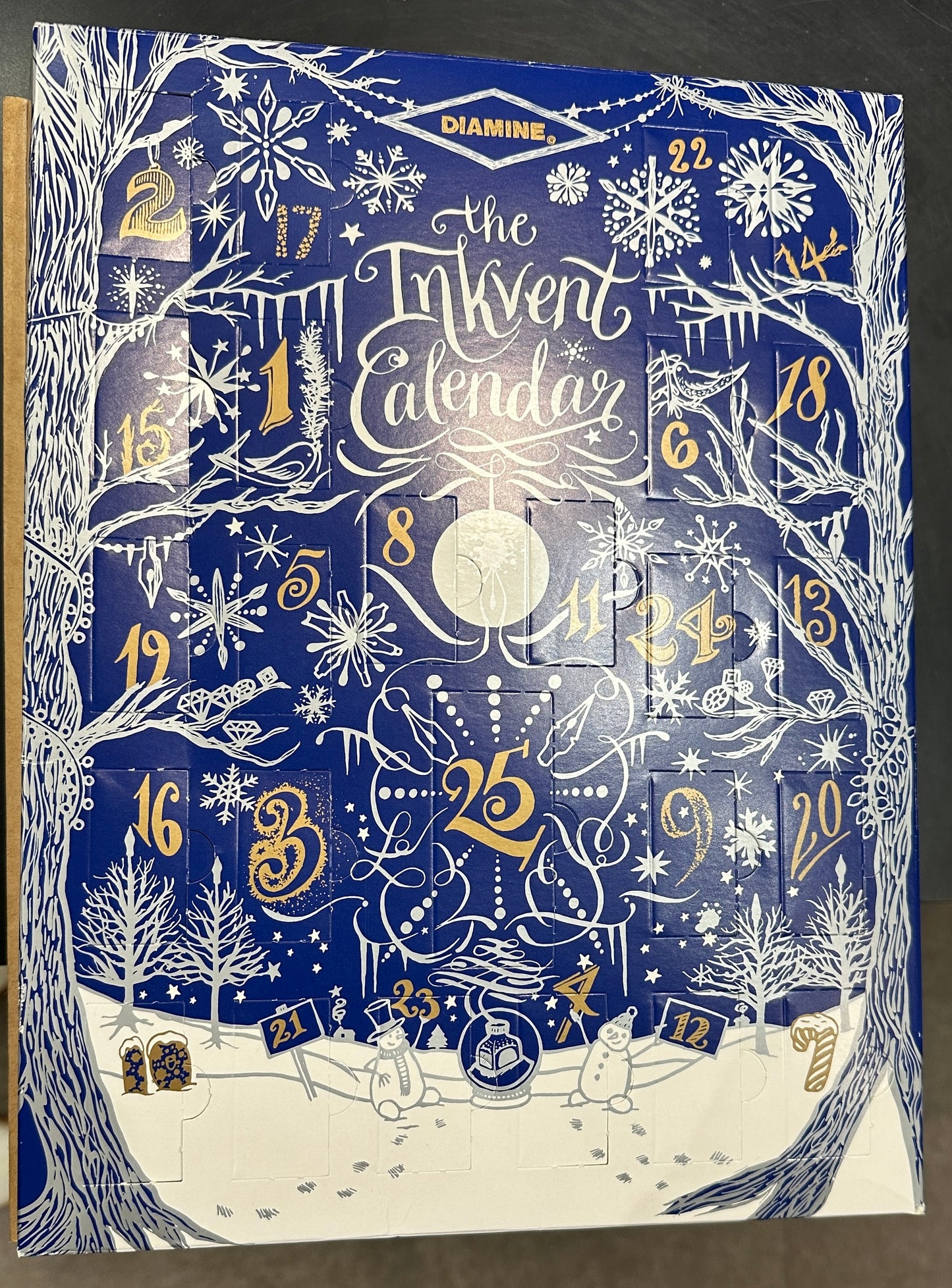 Diamine Inkvent Calendar 2019: Blue Edition