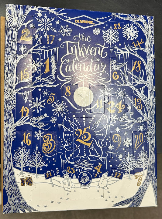 Diamine Inkvent Calendar 2019: Blue Edition